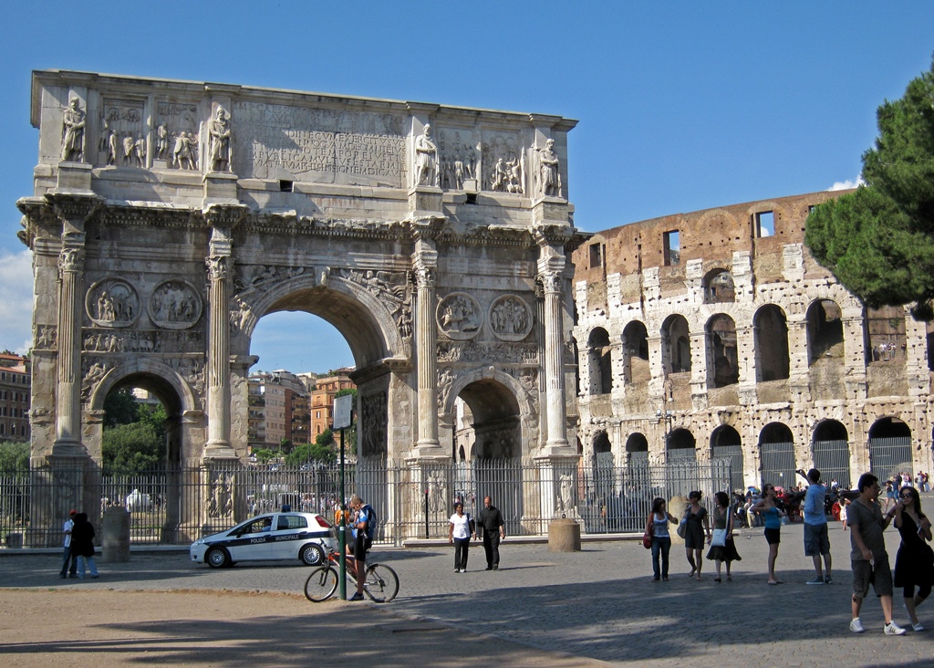 Arch of Constantine - South Side